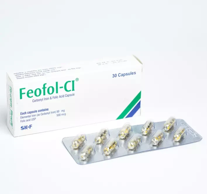 Feofol-Cl 50 mg+0.5 mg Capsule