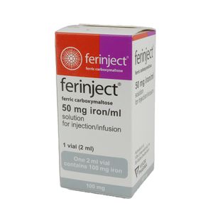 Ferinject 100 mg/2 ml IV Injection or Infusion