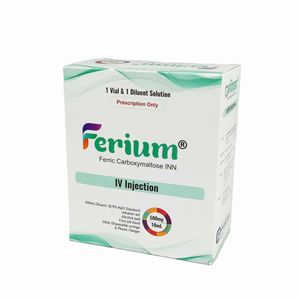 Ferium 500 mg/10 ml IV Injection or Infusion