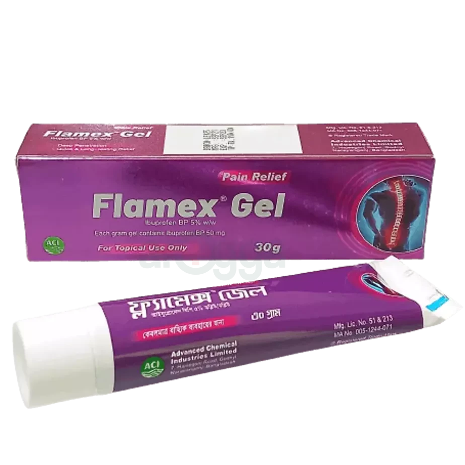 Flamex 5% w/w Topical Gel