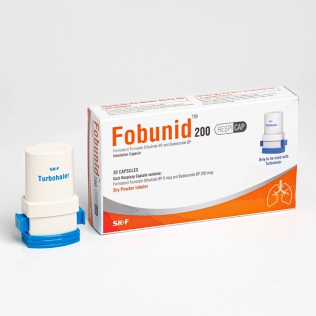 Fobunid 200 mcg+6 mcg Inhalation Capsule