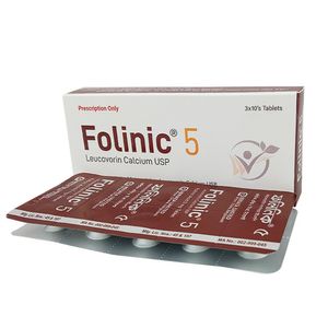 Folinic 5 mg Tablet