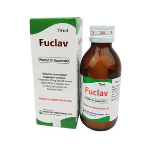 Fuclav (125 mg+31.25 mg)/5 ml Powder for Suspension