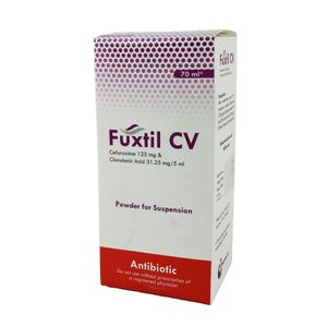 Fuxtil CV (125 mg+31.25 mg)/5 ml Powder for Suspension