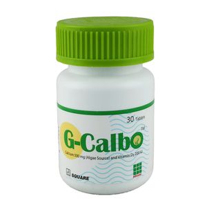 G-Calbo 500 mg+200 IU Tablet