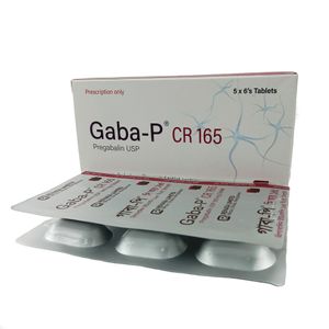 Gaba-P CR 165 mg Tablet (Controlled Release)