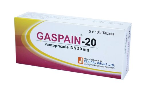 Gaspain 20 mg Tablet (Enteric Coated)