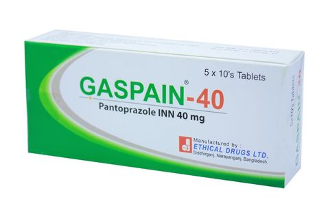 Gaspain 40 mg Tablet (Enteric Coated)