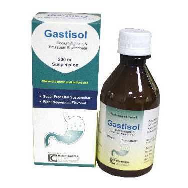 Gastisol (500 mg+100 mg)/5 ml Oral Suspension