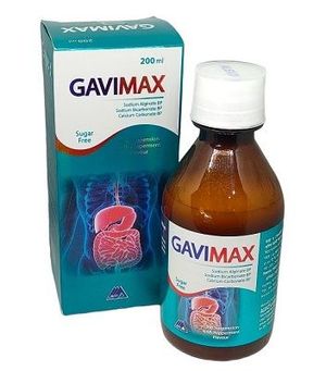 Gavimax (500 mg+267 mg+160 mg)/10 ml Oral Suspension