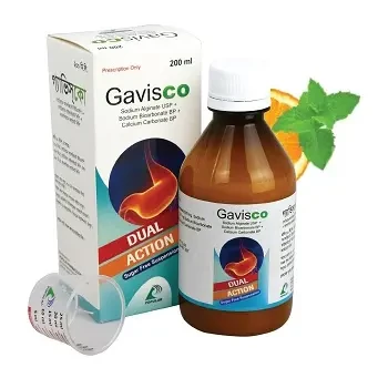 Gavisco (500 mg+267 mg+160 mg)/10 ml Oral Suspension