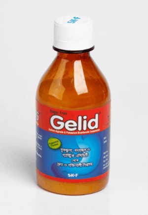 Gelid (500 mg+100 mg)/5 ml Oral Suspension