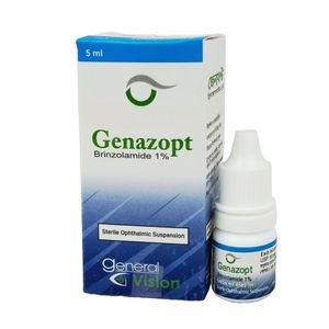 Genazopt 1% Ophthalmic Suspension