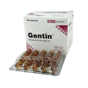 Gentin 20 mg/2 ml IM/IV Injection