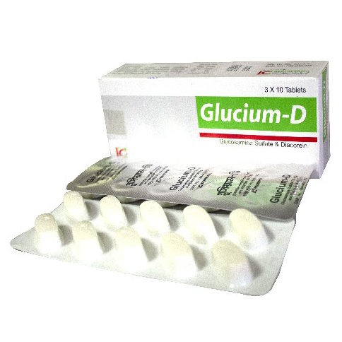 Glucium-D 750 mg+50 mg Tablet