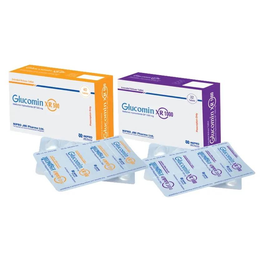 Glucomin XR 1000 mg Tablet (Extended Release)