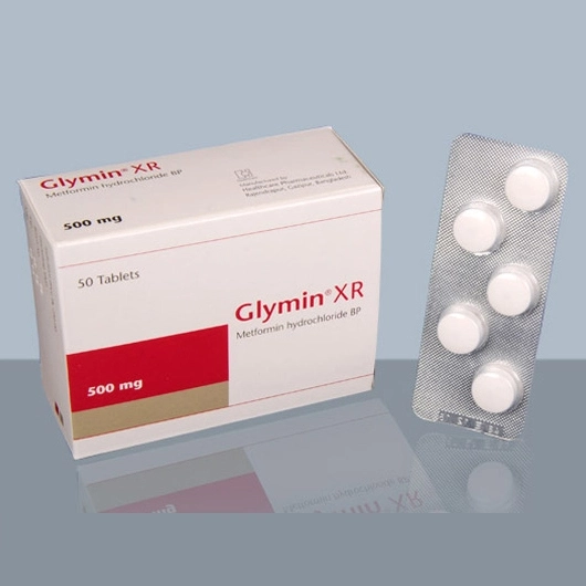 Glymin XR 500 mg Tablet (Extended Release)