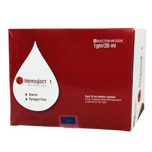 Hemoject 1 gm/20 ml IV Injection or Infusion