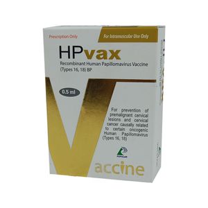 HPvax 0.5 ml/dose IM Injection