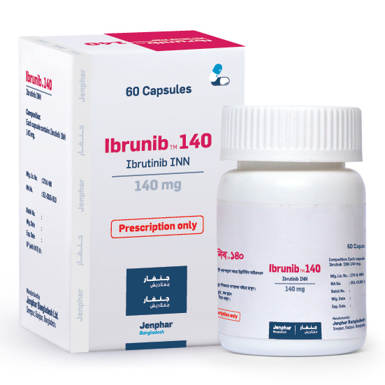 Ibrunib 140 mg Capsule