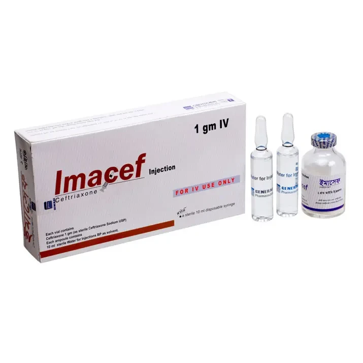 Imacef 1 gm/vial IV Injection