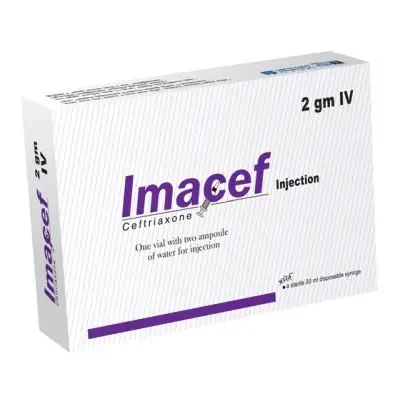 Imacef 2 gm/vial IV Injection