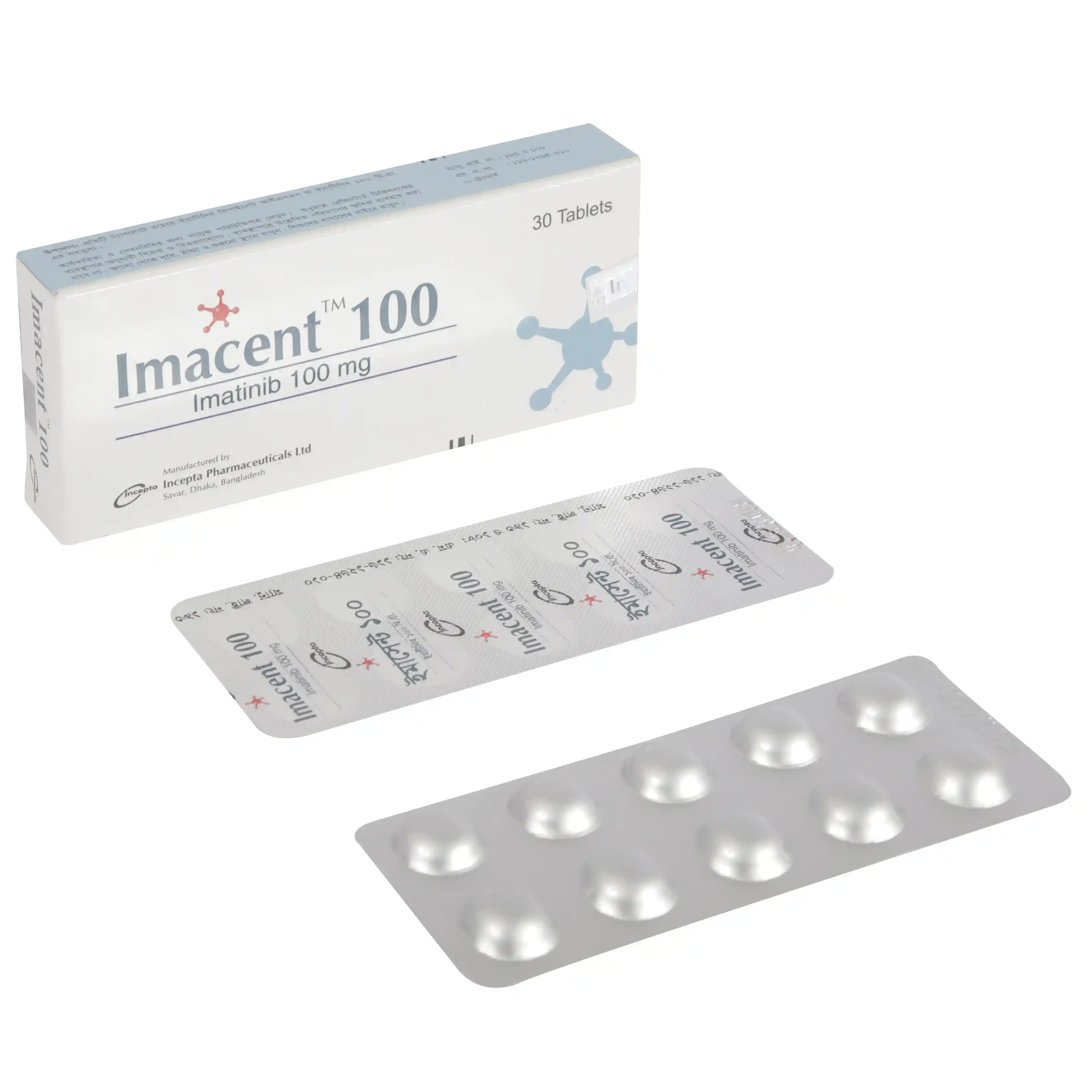 Imacent 100 mg Tablet