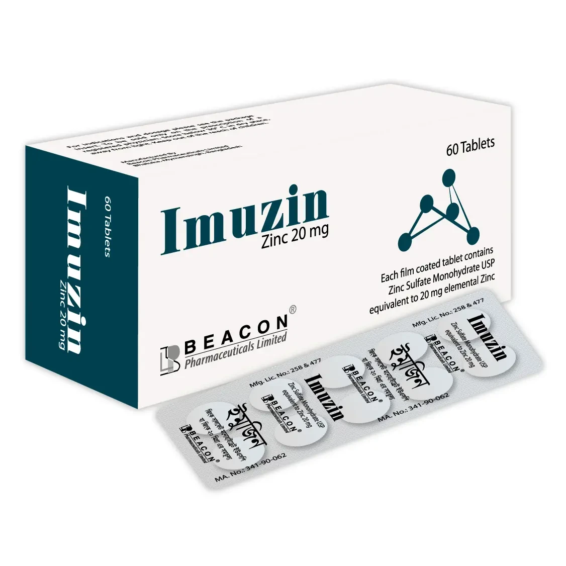 Imuzin 20 mg Tablet