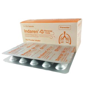 Indaren-G 110 mcg+50 mcg Inhalation Capsule