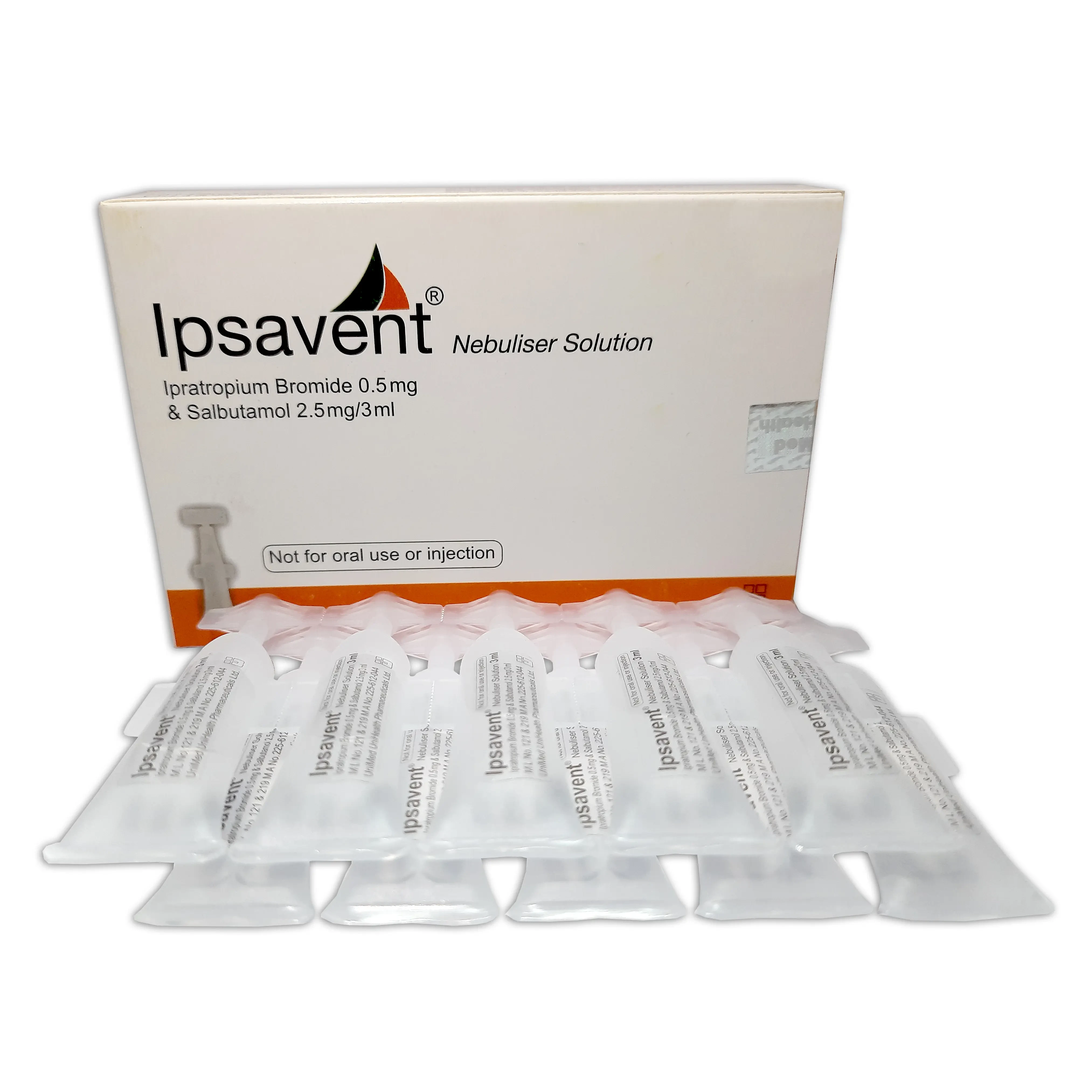 Ipsavent (2.5 mg+500 mcg)/3 ml Respirator Solution