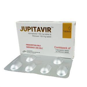 Jupitavir 150 mg+100 mg Tablet