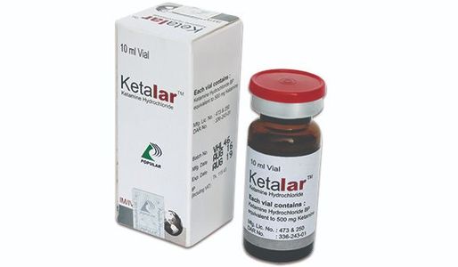 Ketalar 50 mg/ml IM/IV Injection