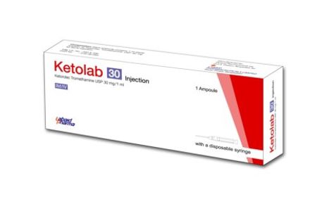 Ketolab 30 mg/ml IM/IV Injection