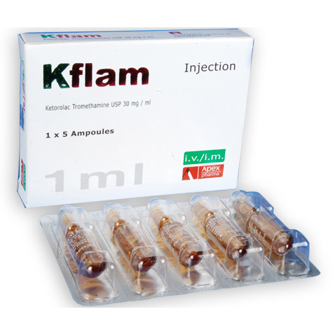 Kflam 30 mg/ml IM/IV Injection