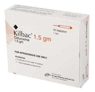 Kilbac 1.5 gm/vial IV Injection