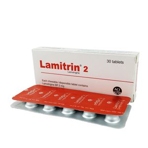 Lamitrin 2 mg Dispersible Tablet