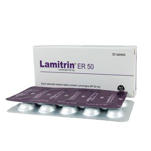 Lamitrin ER 50 mg Tablet (Extended Release)