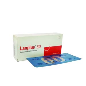 Lanplus 60 mg Capsule (Enteric Coated Pellets)