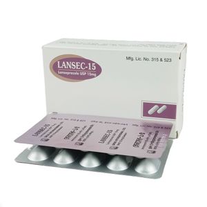 Lansec 15 mg Capsule (Enteric Coated Pellets)