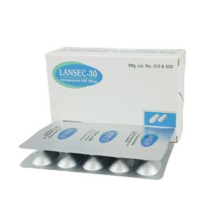 Lansec 30 mg Capsule (Enteric Coated Pellets)