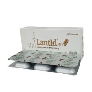 Lantid 30 mg Capsule (Enteric Coated Pellets)