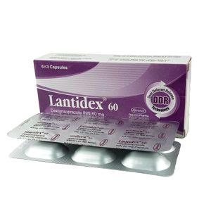 Lantidex 60 mg Capsule (Enteric Coated Pellets)