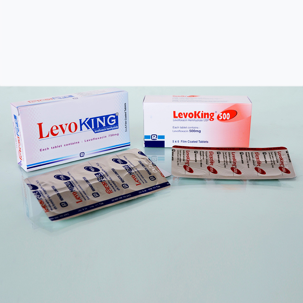 Levoking 500 mg Tablet