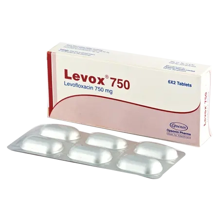 Levox 750 mg Tablet