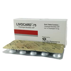 Livocard 75 mg Tablet