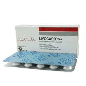 Livocard Plus 75 mg+75 mg Tablet