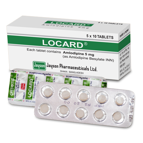 Locard 5 mg Tablet