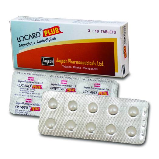 Locard Plus 5 mg+50 mg Tablet