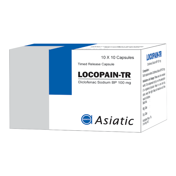 Locopain-TR 100 mg Capsule (Timed Release)