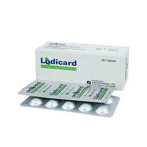 Lodicard 5 mg+50 mg Tablet